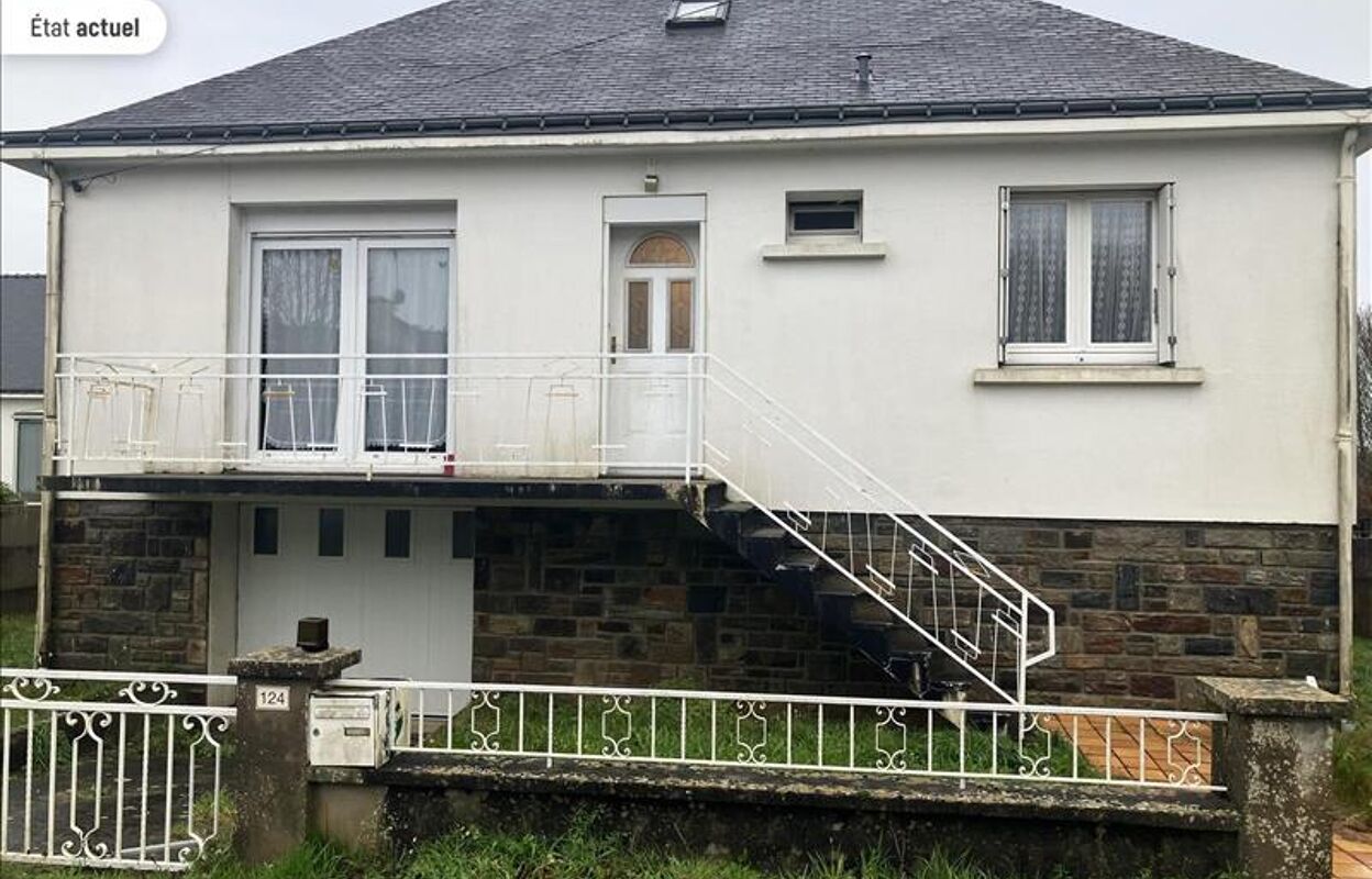 maison 4 pièces 72 m2 à vendre à Priziac (56320)