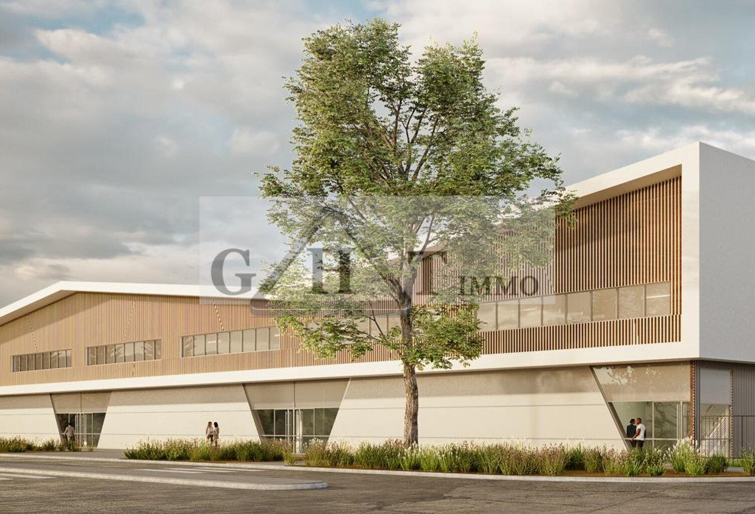 A VENDRE 264 M²  ENTREPOT ET BUREAUX A STAINS — photo 1
