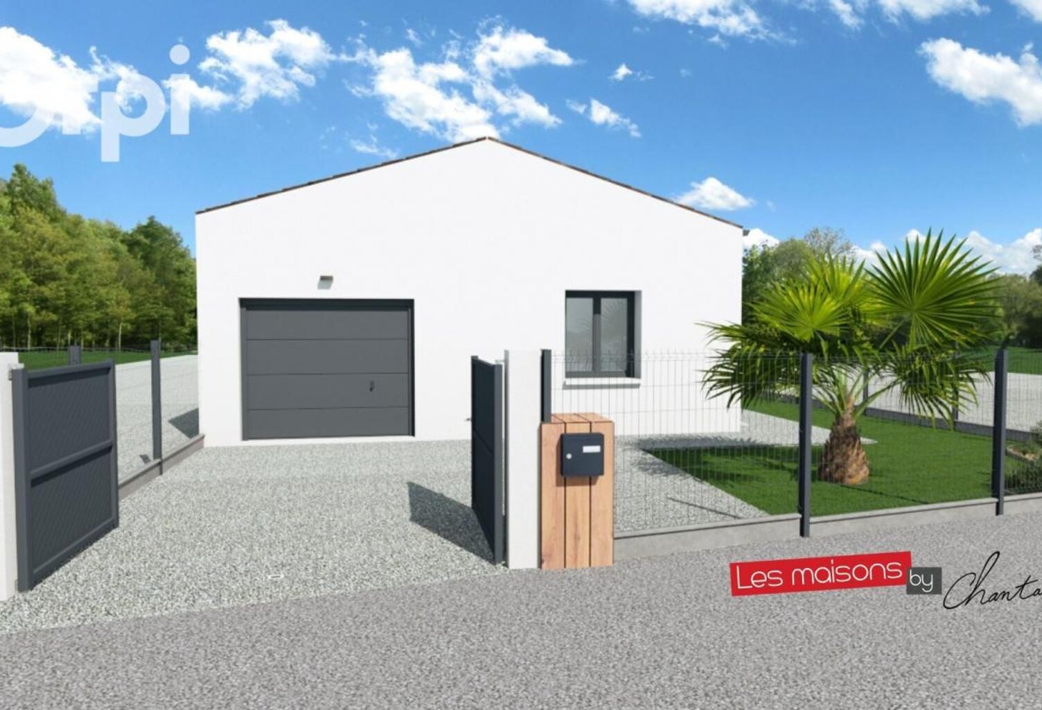 Maison Neuve LA TREMBLADE: Plain-Pied de 4 pièces + garage et jardin clos — photo 1
