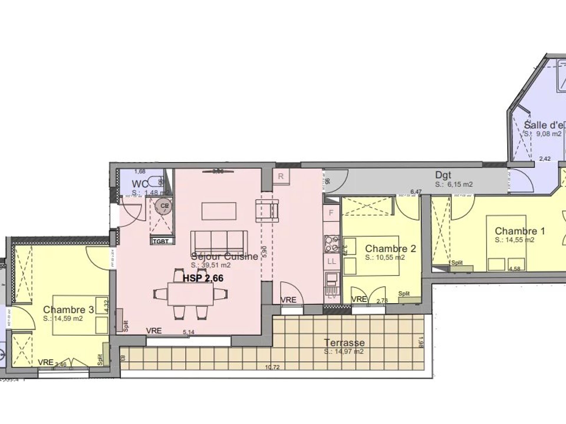 Vente Appartement 104m² 4 Pièces à Montpellier (34000) - Arthurimmo