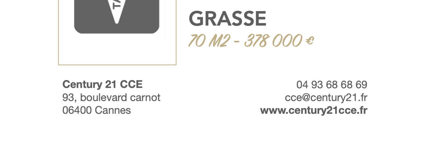 Commerce  70 m² à vendre à Grasse (06130)