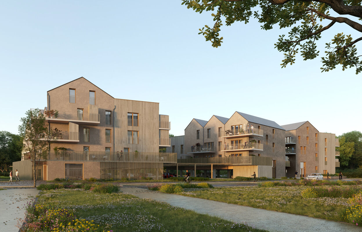 appartement neuf T2, T3, T4 pièces 40 à 86 m2 à vendre à Chartres-de-Bretagne (35131)