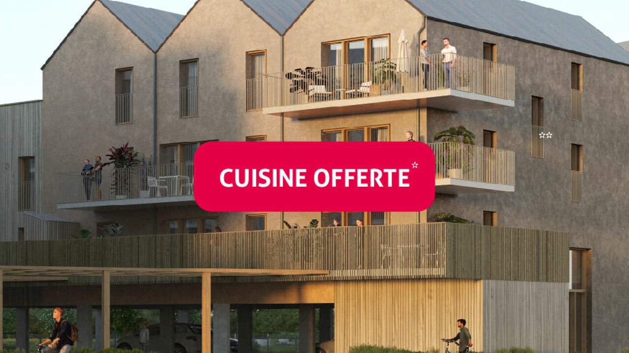 appartement neuf T3, T4 pièces 60 à 86 m2 à vendre à Chartres-de-Bretagne (35131)