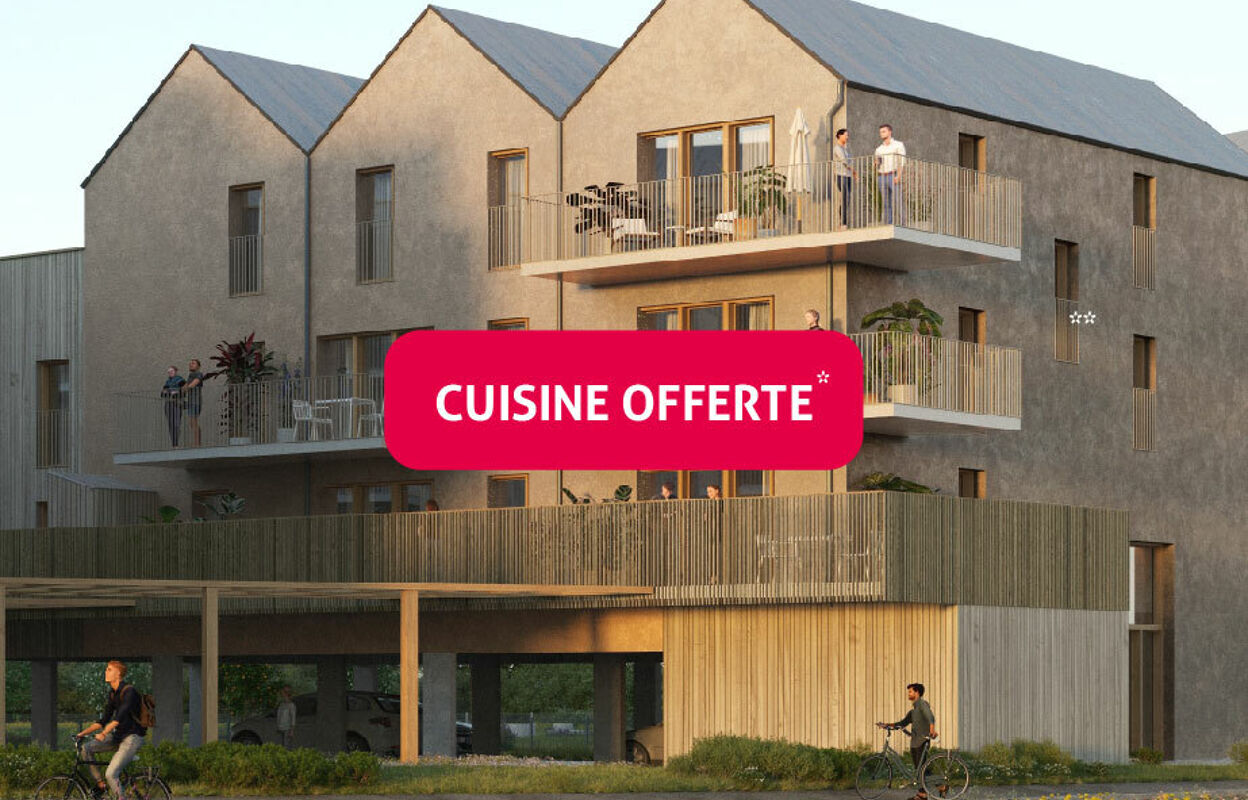 appartement neuf T3, T4 pièces 60 à 86 m2 à vendre à Chartres-de-Bretagne (35131)