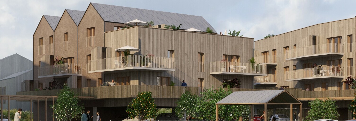 Appartement neuf T3, T4 Pièce 60 à 86 m² à vendre à Chartres-de-Bretagne (35131)