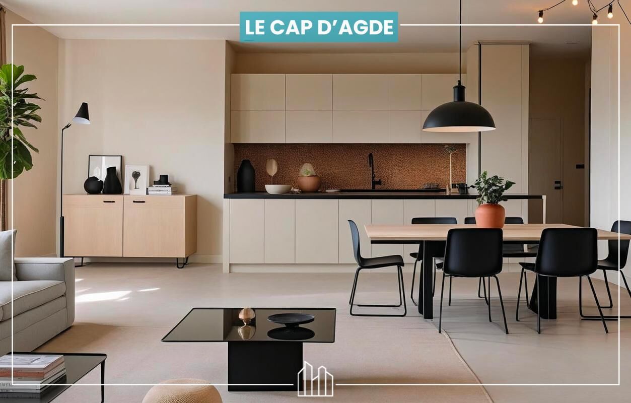 Appartement  T3 à vendre Cap d'Agde (Le) 34300