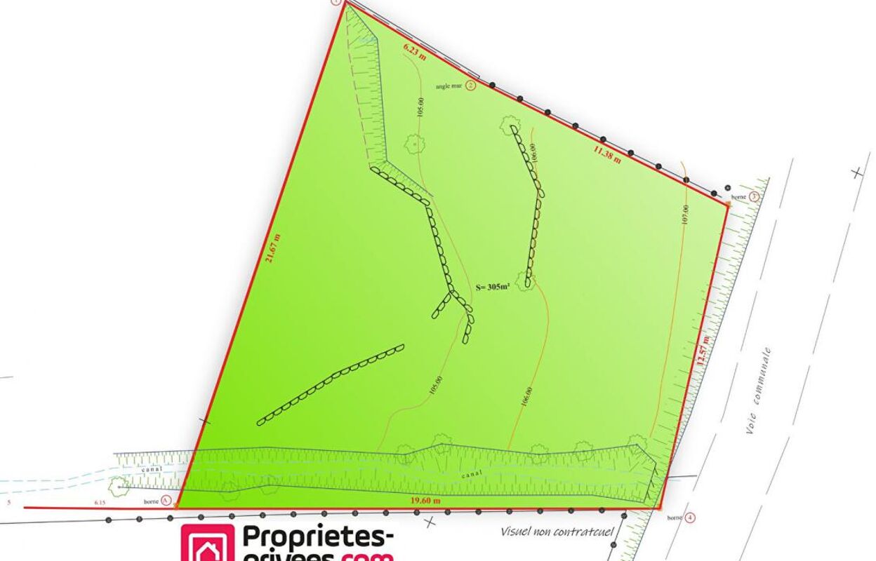 terrain  pièces 305 m2 à vendre à Villar-Saint-Pancrace (05100)