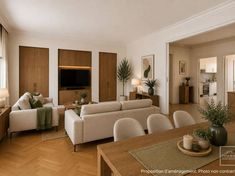 LYON 6, TETE D'OR, 114.82m², LOGGIA, POSSIBILITÉ GARAGE — photo 1