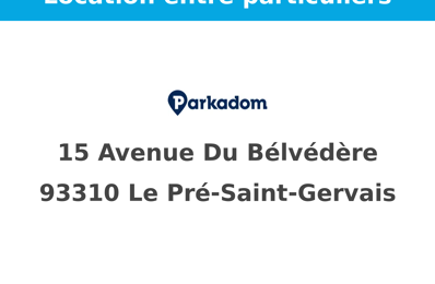 location garage 100 € CC /mois à proximité de Bobigny (93000)