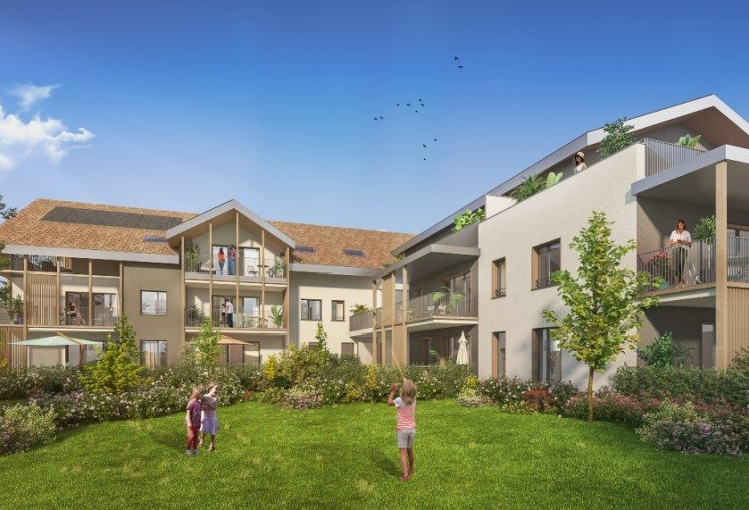 Appartement T5 de 100m² avec une grande terrasse de 101m² — photo 1