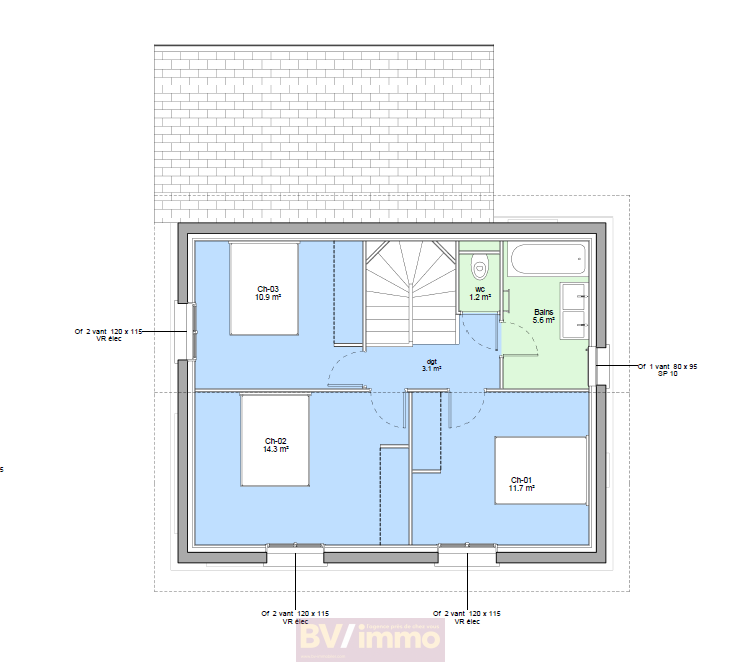 Échirolles Maison neuve 4 pièces 95 m²