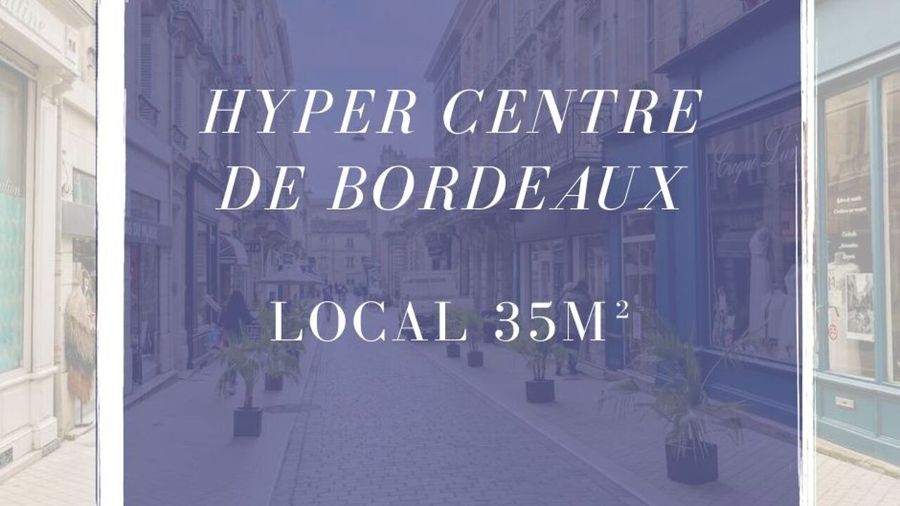 divers  pièces 35 m2 à vendre à Bordeaux (33000)