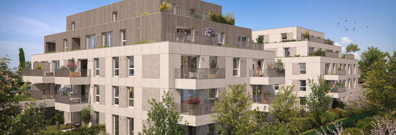 Appartement neuf T1, T2, T3, T4 Pièce 26 à 77 m² à vendre à Bischheim (67800)