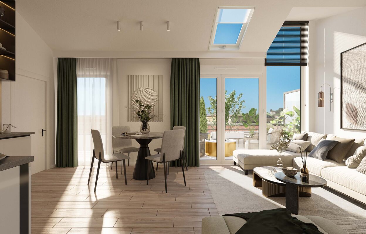 appartement neuf T2, T3, T4 pièces 41 à 79 m2 à vendre à Nice (06000)