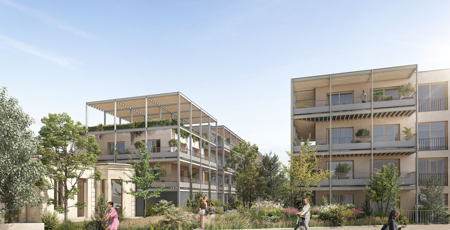 Vente programme neuf T2, T3, T5 51 à 109 m² Bordeaux (33000) — photo 1