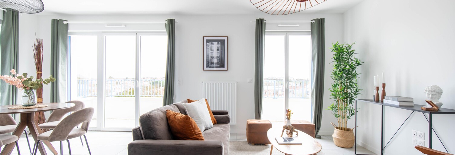 Appartement neuf T1, T2, T3, T4 Pièce 31 à 80 m² à vendre à La Rochelle (17000)