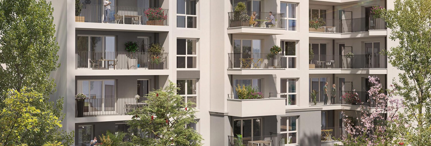 Appartement neuf T1, T2, T3, T4, T5 Pièce 46 à 97 m² à vendre à Drancy (93700)