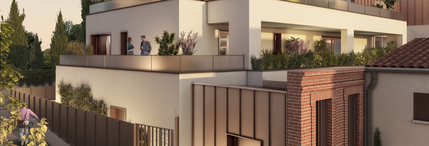 Appartement neuf T2, T3, T4 Pièce 43 à 87 m² à vendre à Toulouse (31000)