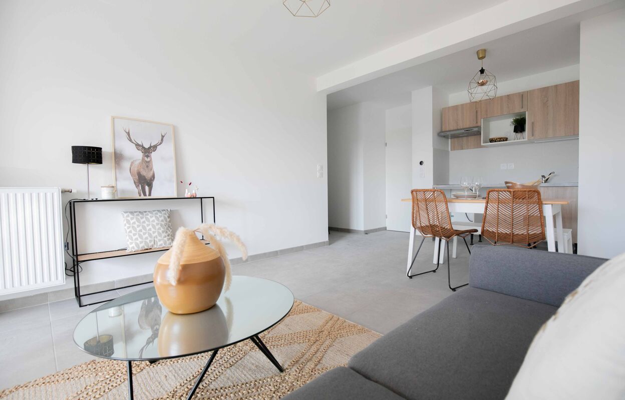 appartement neuf T2, T3 pièces 50 à 58 m2 à vendre à Toulouse (31000)
