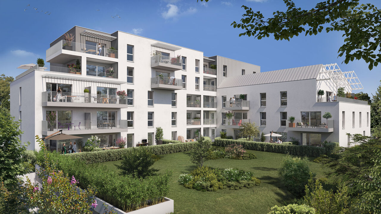 appartement neuf T1, T2, T3, T4 pièces 34 à 80 m2 à vendre à Joué-Lès-Tours (37300)