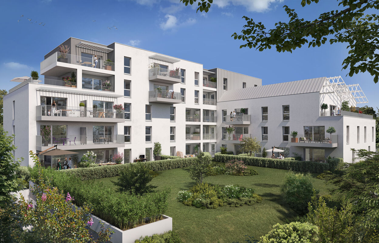 appartement neuf T1, T2, T3, T4 pièces 34 à 80 m2 à vendre à Joué-Lès-Tours (37300)