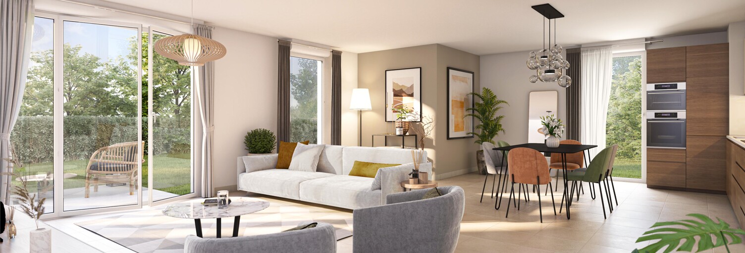 Appartement neuf T2, T3, T4 Pièce 37 à 83 m² à vendre à Saint-Cyr-sur-Loire (37540)