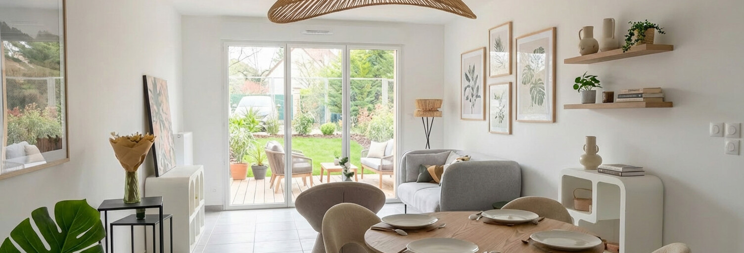 Appartement neuf T2, T3, T4 Pièce 45 à 82 m² à vendre à Saint-Cyr-sur-Loire (37540)
