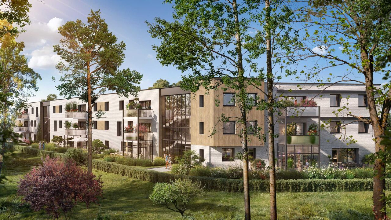 appartement neuf T1, T3, T4 pièces 24 à 126 m2 à vendre à Croix (59170)