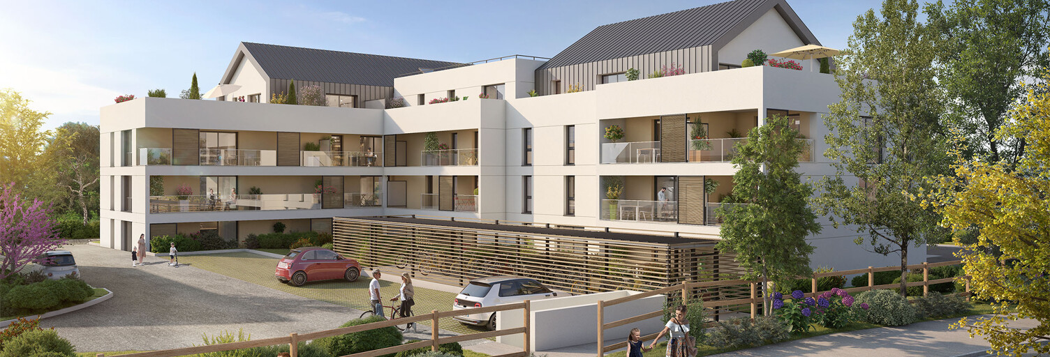 Appartement neuf T2, T3, T4 Pièce 40 à 83 m² à vendre à Gévezé (35850)
