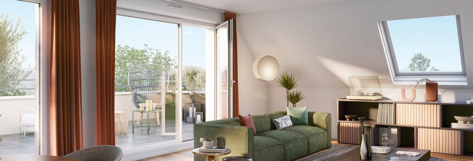 Appartement neuf T2, T3 Pièce 50 à 65 m² à vendre à Hœnheim (67800)