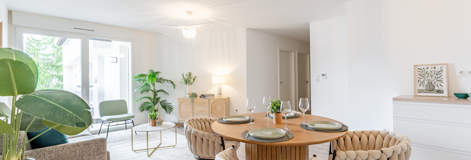 Appartement neuf T2, T3 Pièce 50 à 65 m² à vendre à Hœnheim (67800)