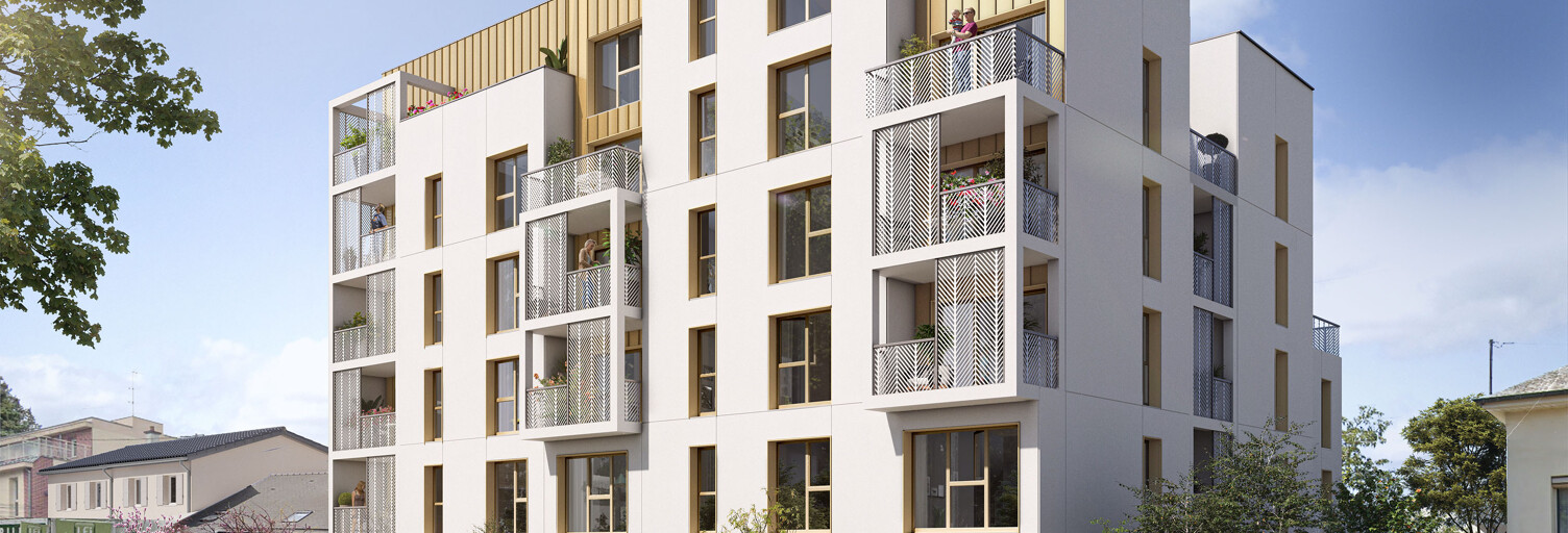 Appartement neuf T2, T3, T4 Pièce 38 à 83 m² à vendre à Rennes (35000)