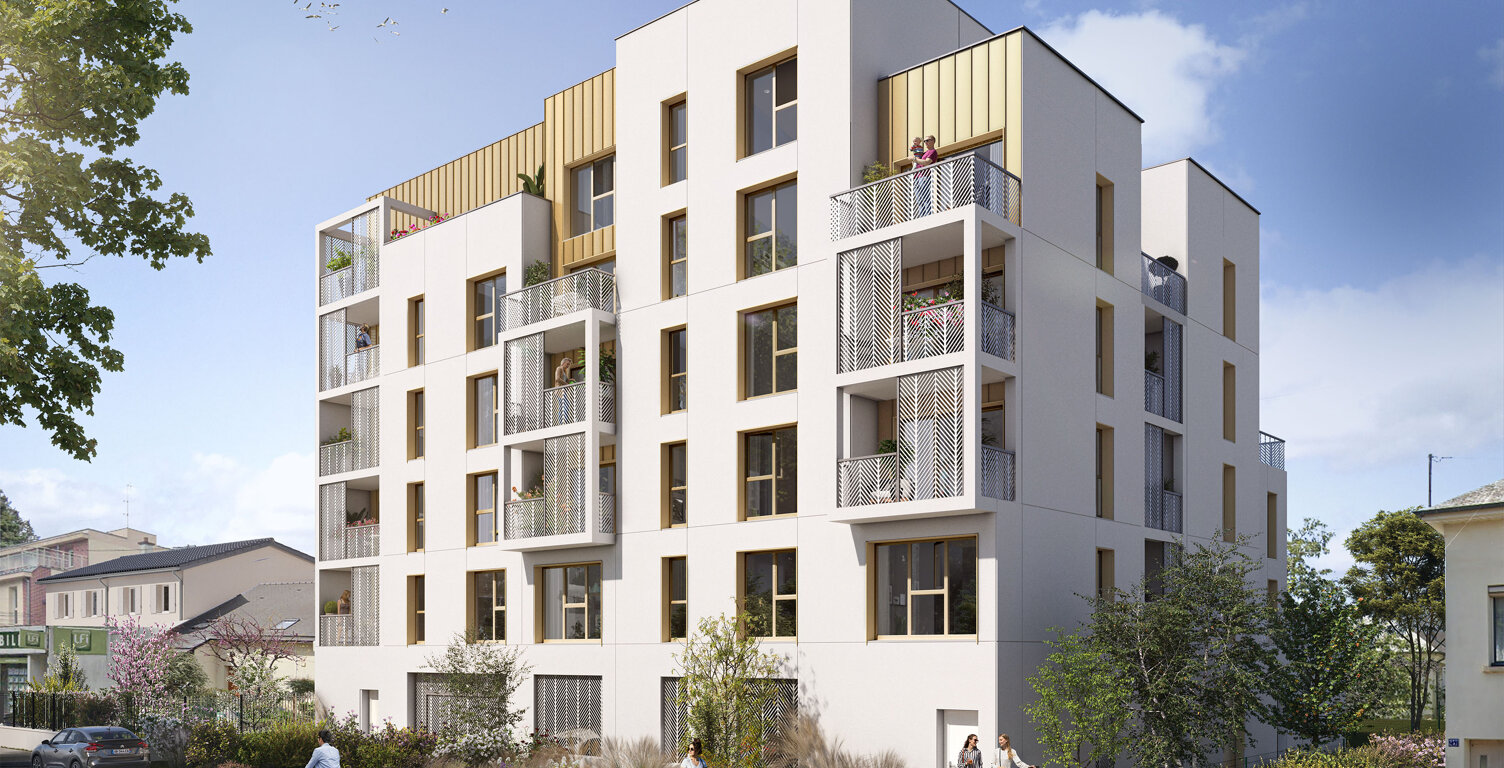 Vente programme neuf T2, T3 38 à 75 m² Rennes (35000) — photo 1