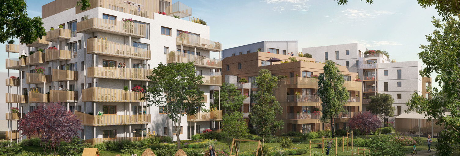 Appartement neuf T2, T3, T4 Pièce 43 à 81 m² à vendre à Orvault (44700)
