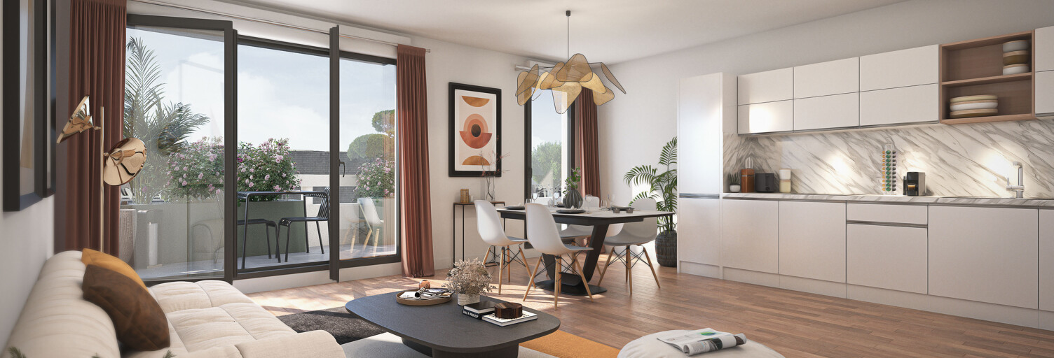 Appartement neuf T2, T4 Pièce 45 à 79 m² à vendre à Caen (14000)