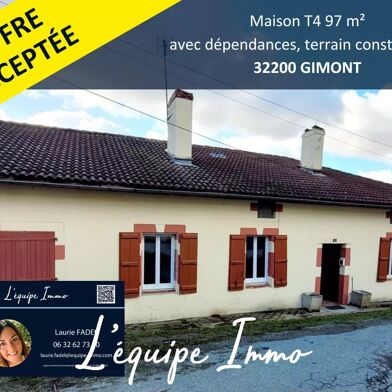 Maison 4 pièces 97 m²