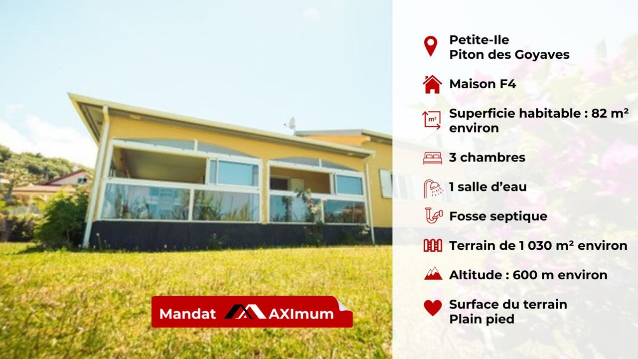 maison 4 pièces 110 m2 à vendre à Petite-Île (97429)