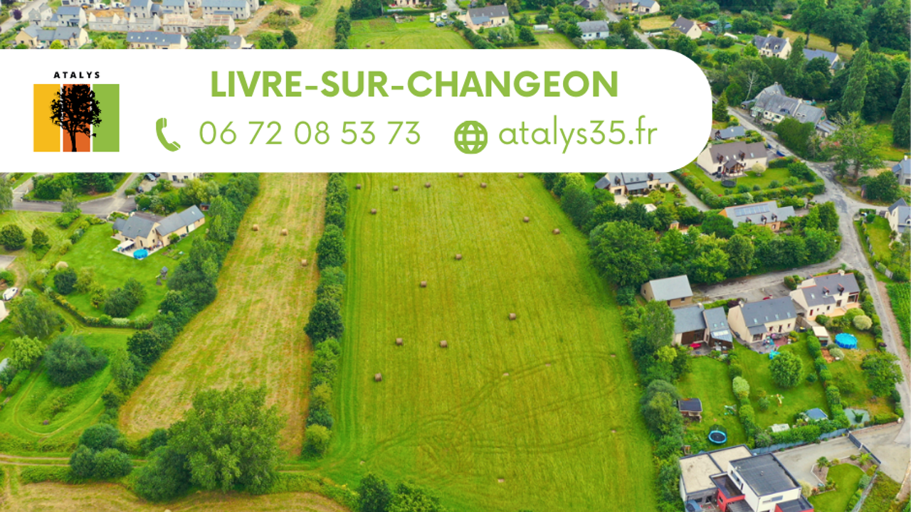 terrain 450 m2 à construire à Livré-sur-Changeon (35450)
