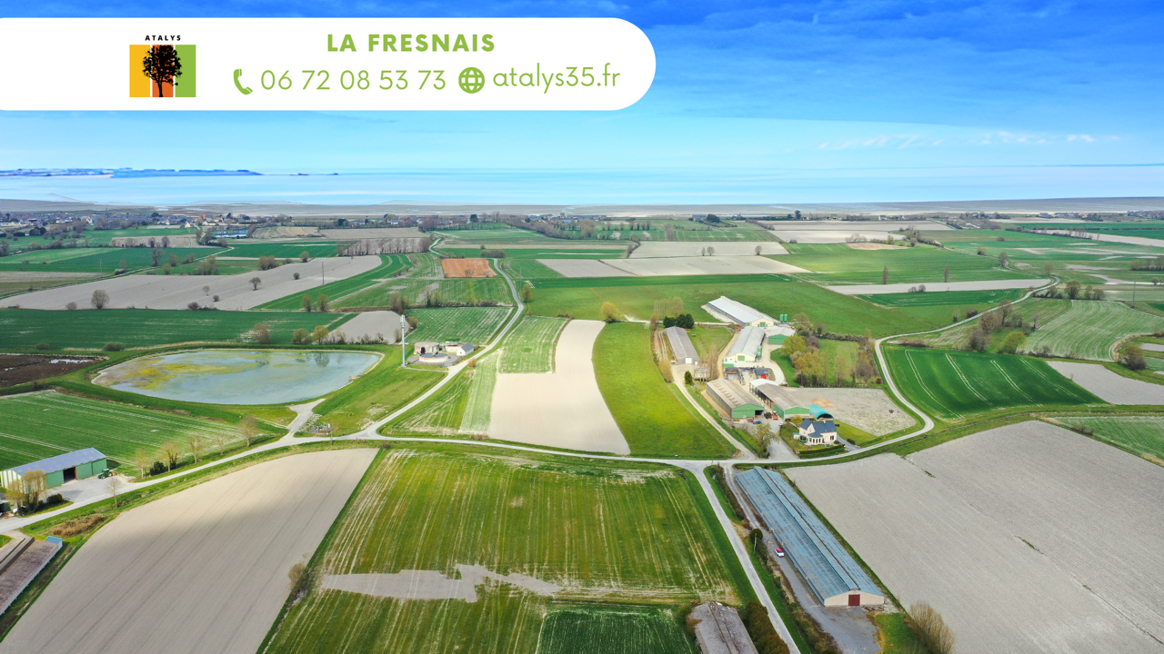 terrain 350 m2 à construire à La Fresnais (35111)