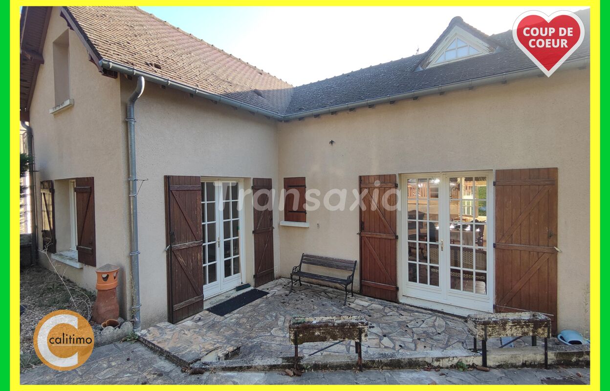 maison 5 pièces 130 m2 à vendre à Jouet-sur-l'Aubois (18320)