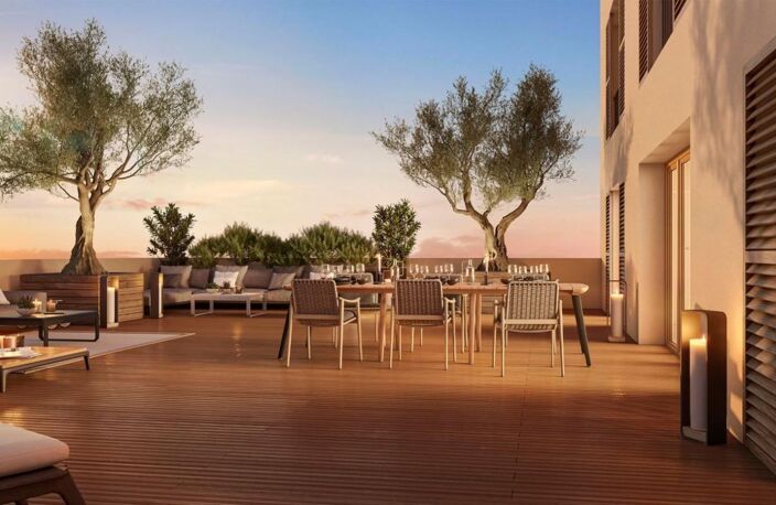 T3 NEUF - GRANDE TERRASSE - 2 PARKINGS SOUS-SOL — photo 4