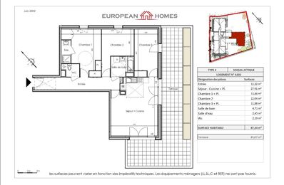 vente appartement 344 900 € à proximité de Indre (44610)