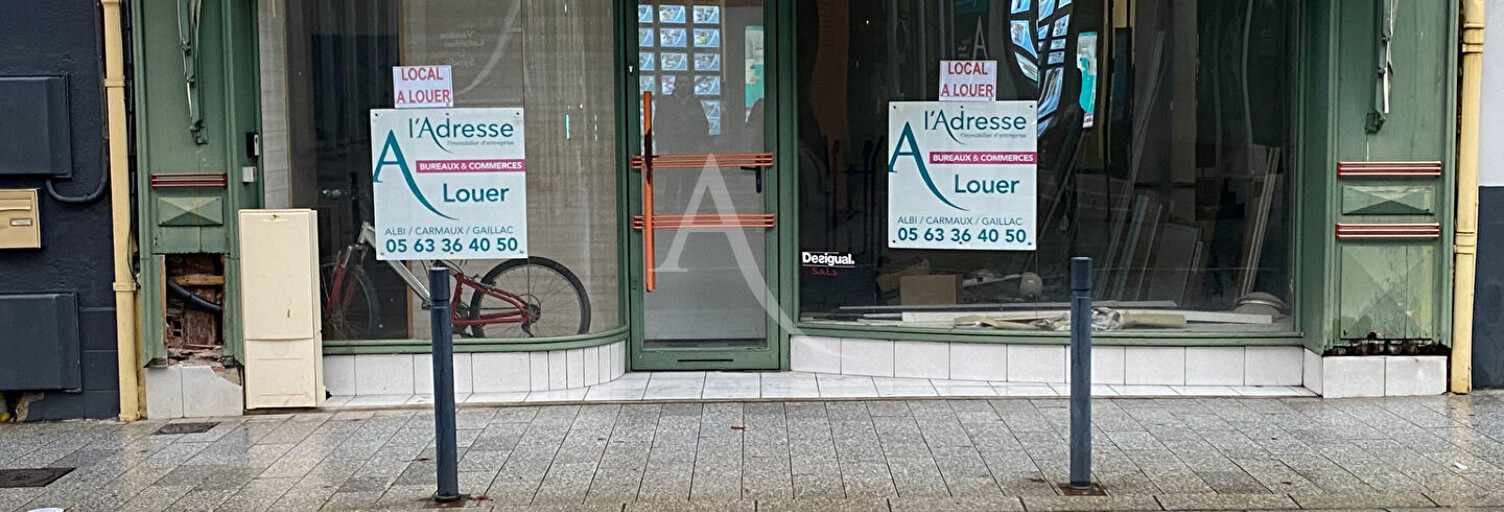 Commerce  34 m² à louer à Carmaux (81400)
