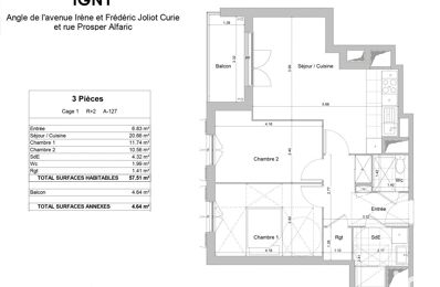 vente appartement 340 000 € à proximité de Gif-sur-Yvette (91190)
