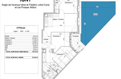 vente appartement 429 000 € à proximité de Jouy-en-Josas (78350)