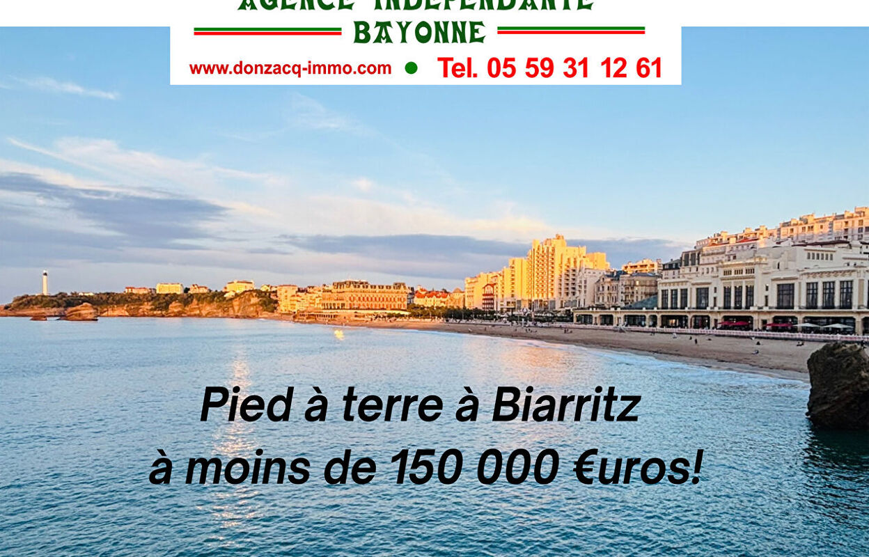 appartement 1 pièces 17 m2 à vendre à Biarritz (64200)