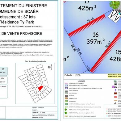 Terrain  37000 €