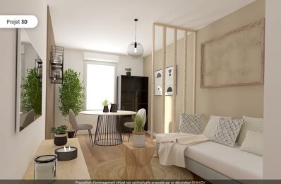 appartement 1 pièces 17 m2 à vendre à Lyon (69000)