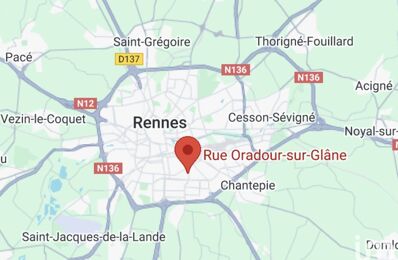 terrain  pièces 156 m2 à vendre à Rennes (35200)