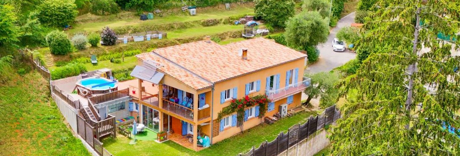 Maison 7 Pièces 182 m² à vendre à Bendejun (06390)